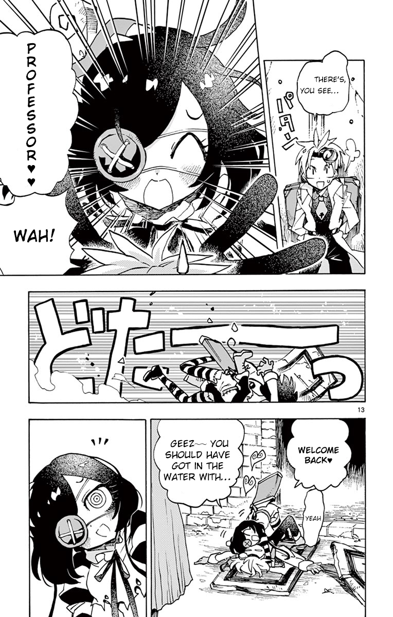 Zombie Gunner Chapter 2 page 13 - Chapter 2: Second Needle: Maggie's disaster