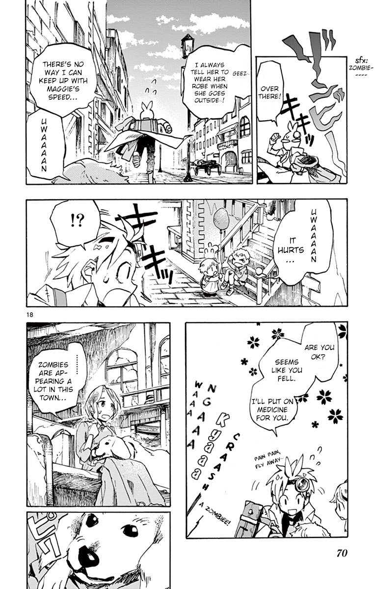 Zombie Gunner Chapter 2 page 18 - Chapter 2: Second Needle: Maggie's disaster