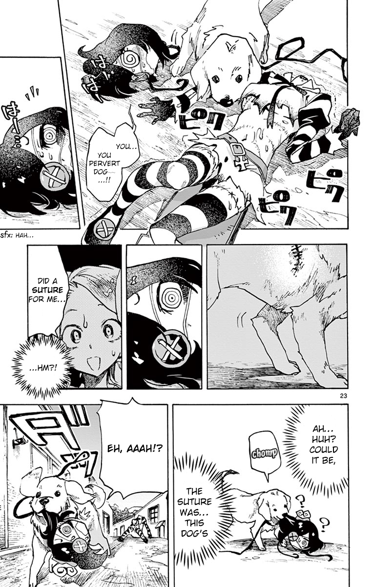 Zombie Gunner Chapter 2 page 23 - Chapter 2: Second Needle: Maggie's disaster