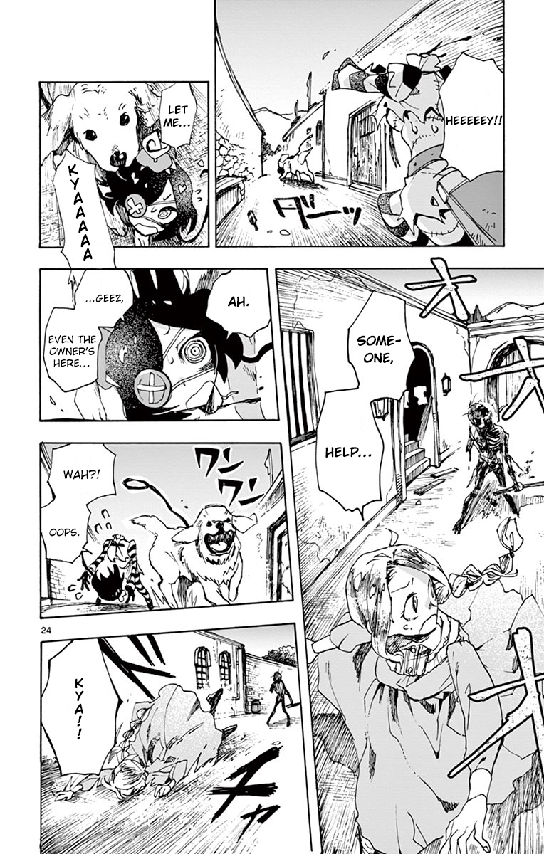 Zombie Gunner Chapter 2 page 24 - Chapter 2: Second Needle: Maggie's disaster