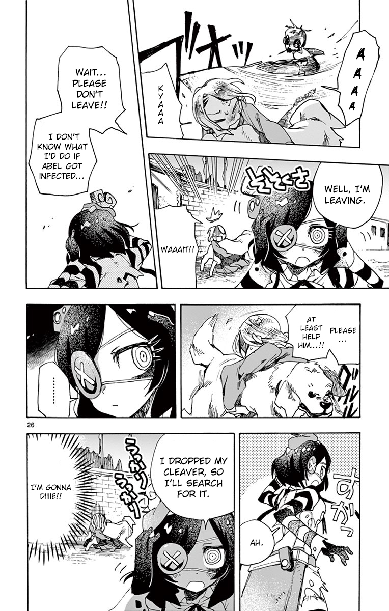 Zombie Gunner Chapter 2 page 26 - Chapter 2: Second Needle: Maggie's disaster