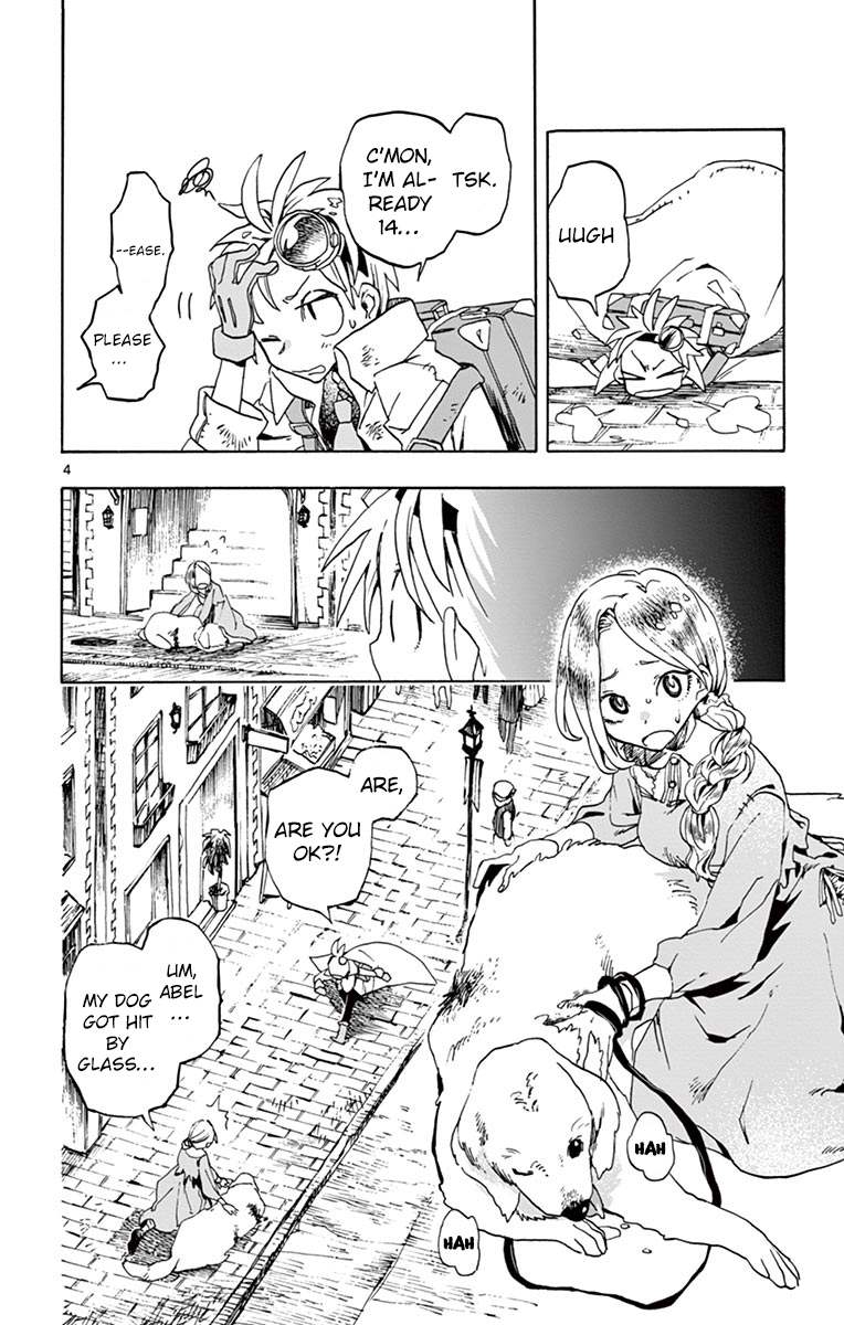 Zombie Gunner Chapter 2 page 4 - Chapter 2: Second Needle: Maggie's disaster