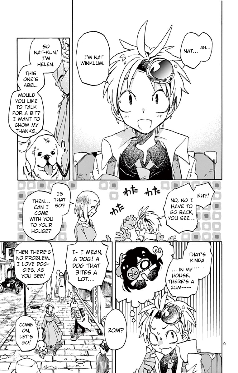 Zombie Gunner Chapter 2 page 9 - Chapter 2: Second Needle: Maggie's disaster