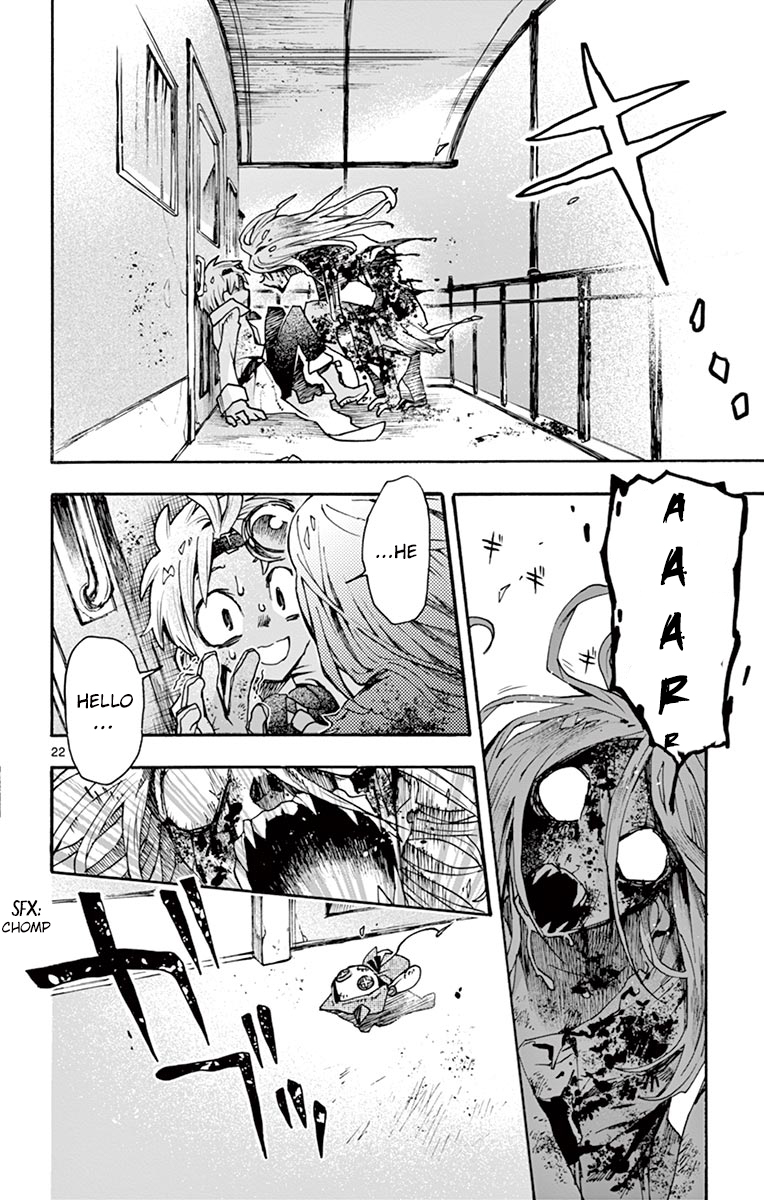 Zombie Gunner Chapter 3 page 22 - Chapter 3: Third Needle: Memories that don't heal