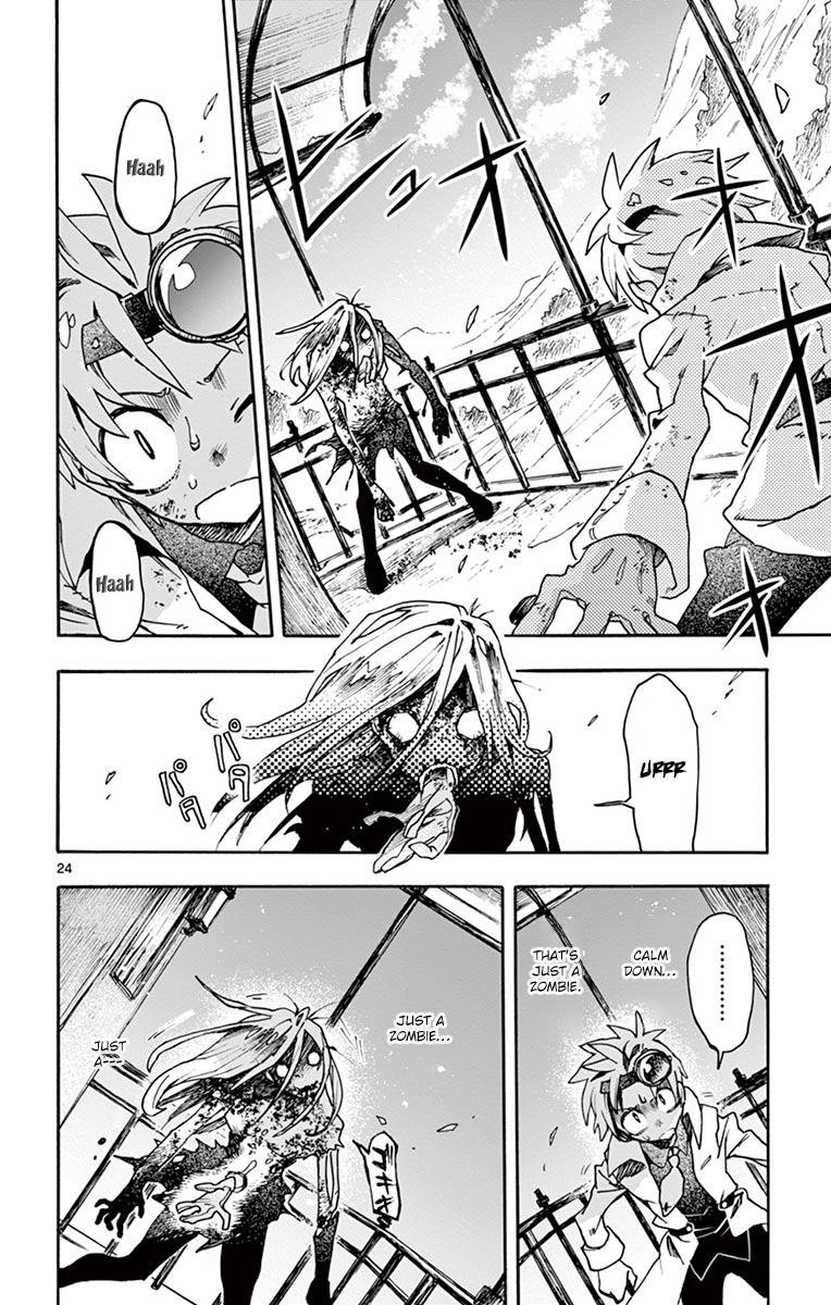 Zombie Gunner Chapter 3 page 24 - Chapter 3: Third Needle: Memories that don't heal