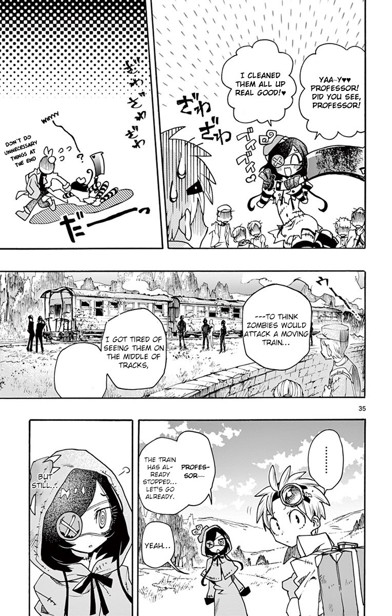 Zombie Gunner Chapter 3 page 35 - Chapter 3: Third Needle: Memories that don't heal