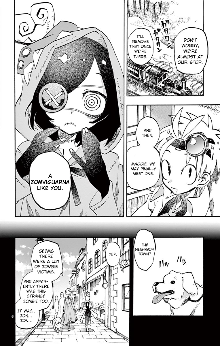 Zombie Gunner Chapter 3 page 6 - Chapter 3: Third Needle: Memories that don't heal