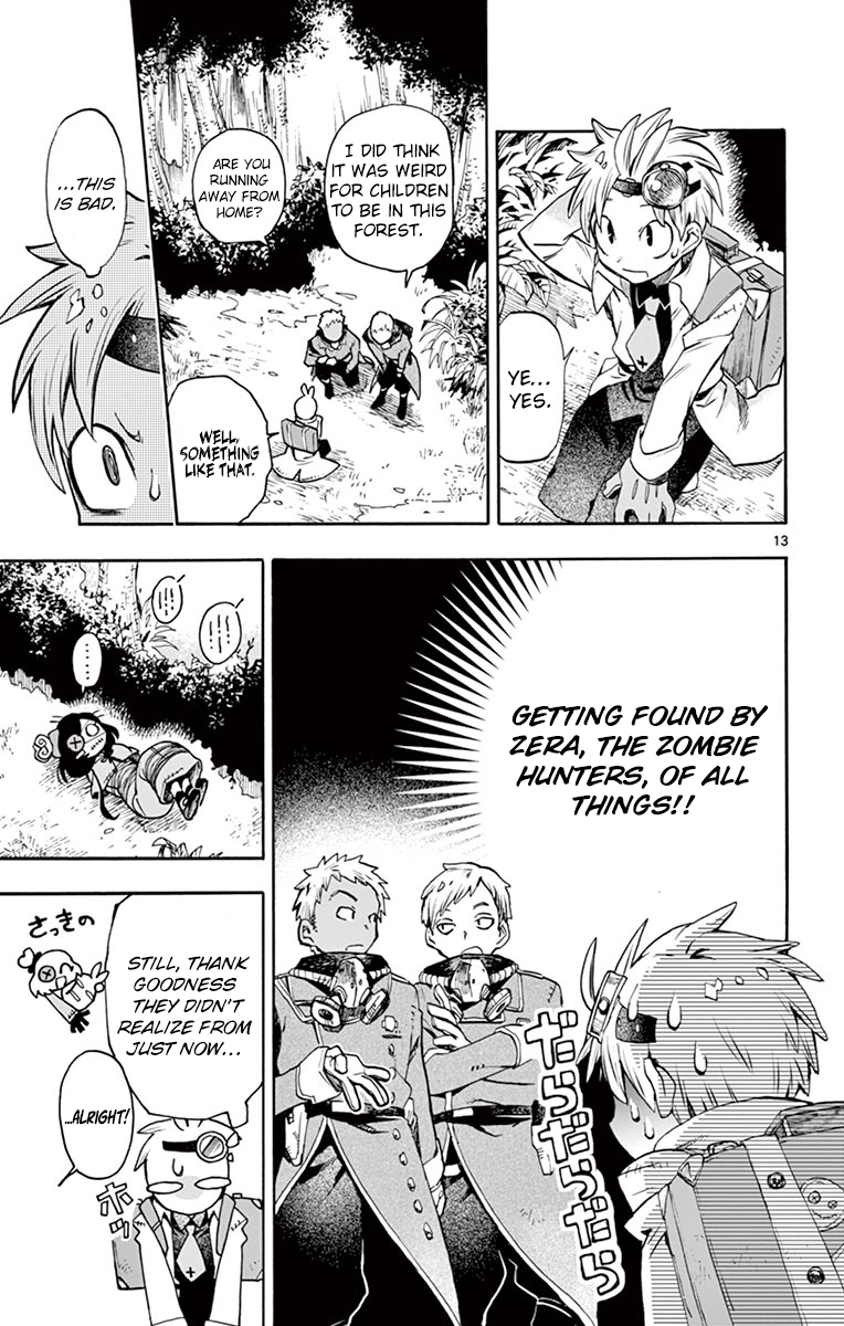 Zombie Gunner Chapter 4 page 13 - Chapter 4: Fourth Needle: Eradicate zombies