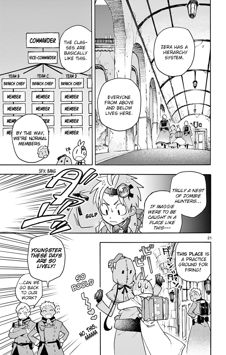 Zombie Gunner Chapter 4 page 21 - Chapter 4: Fourth Needle: Eradicate zombies