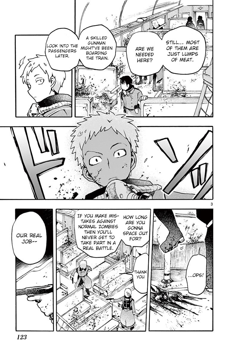 Zombie Gunner Chapter 4 page 3 - Chapter 4: Fourth Needle: Eradicate zombies