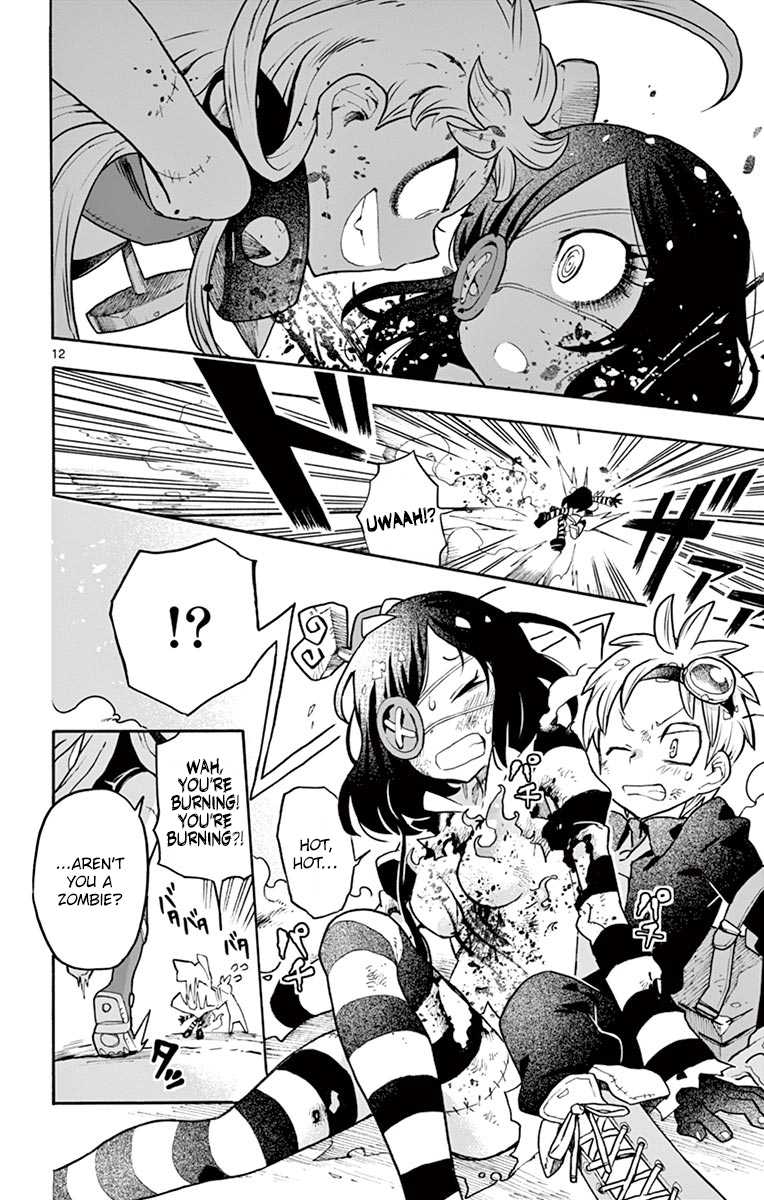 Zombie Gunner Chapter 5 page 11 - Chapter 5: Fifth Needle: Creeping Red Cat