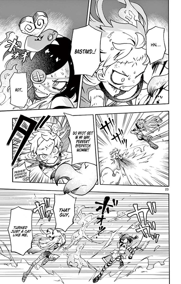 Zombie Gunner Chapter 5 page 22 - Chapter 5: Fifth Needle: Creeping Red Cat