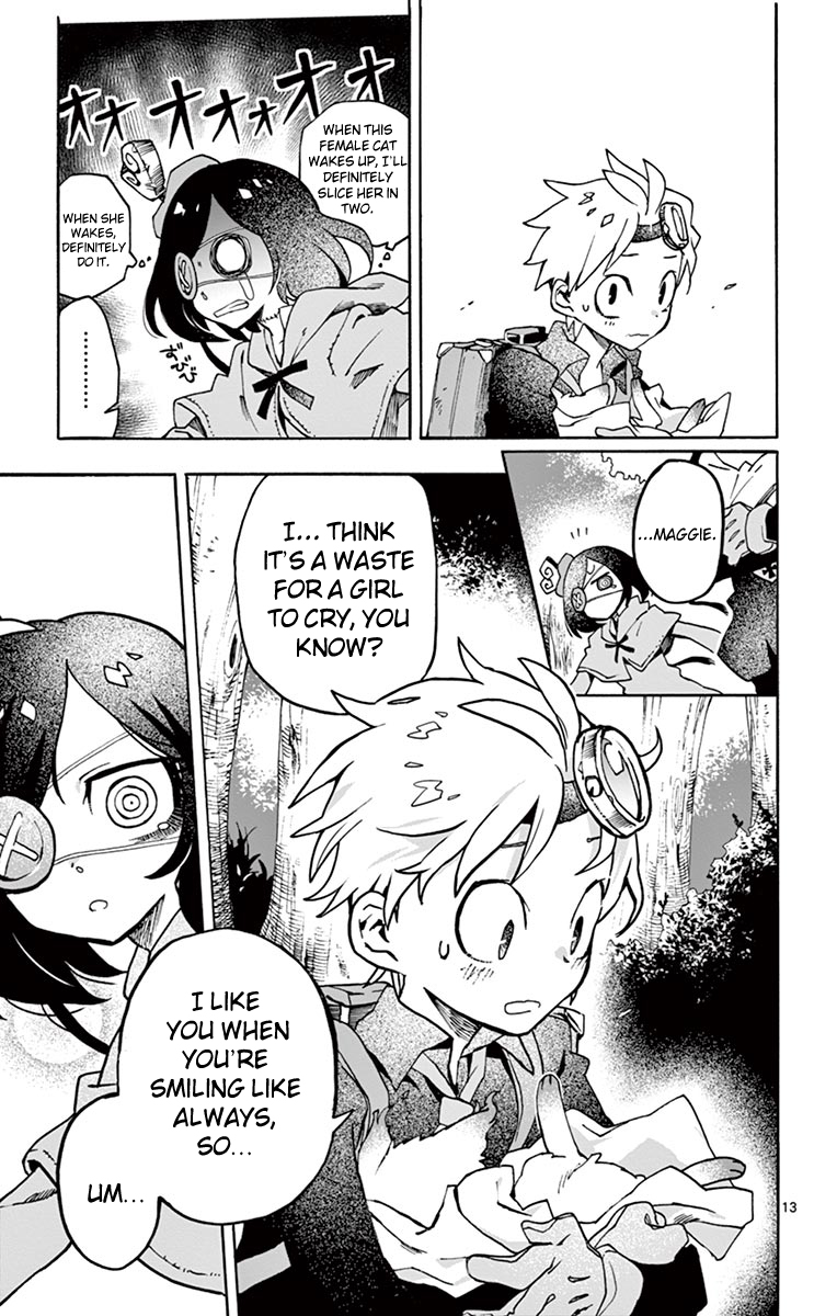 Zombie Gunner Chapter 6 page 16 - Chapter 6: Sixth Needle - Creeping Red Cat 2