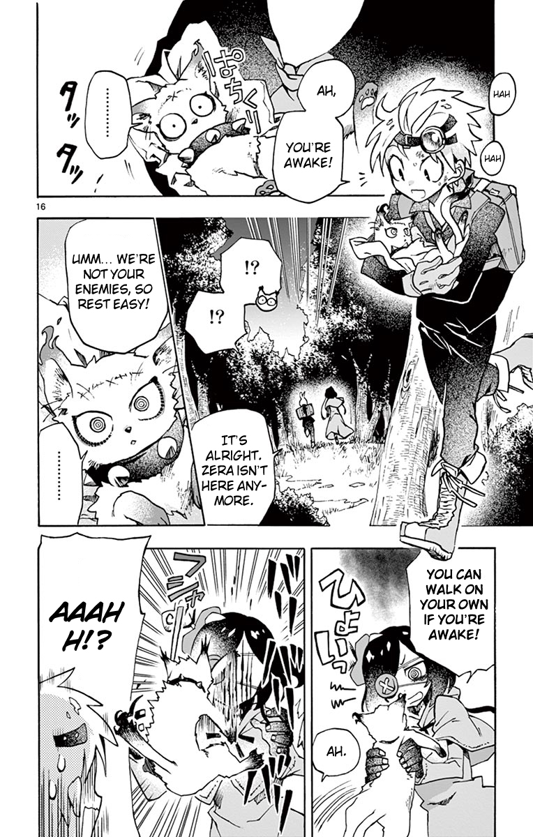 Zombie Gunner Chapter 6 page 19 - Chapter 6: Sixth Needle - Creeping Red Cat 2