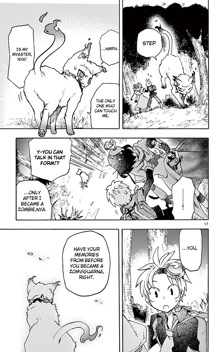 Zombie Gunner Chapter 6 page 20 - Chapter 6: Sixth Needle - Creeping Red Cat 2