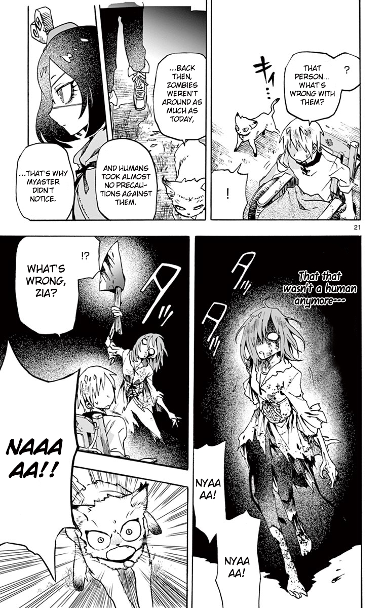 Zombie Gunner Chapter 6 page 24 - Chapter 6: Sixth Needle - Creeping Red Cat 2