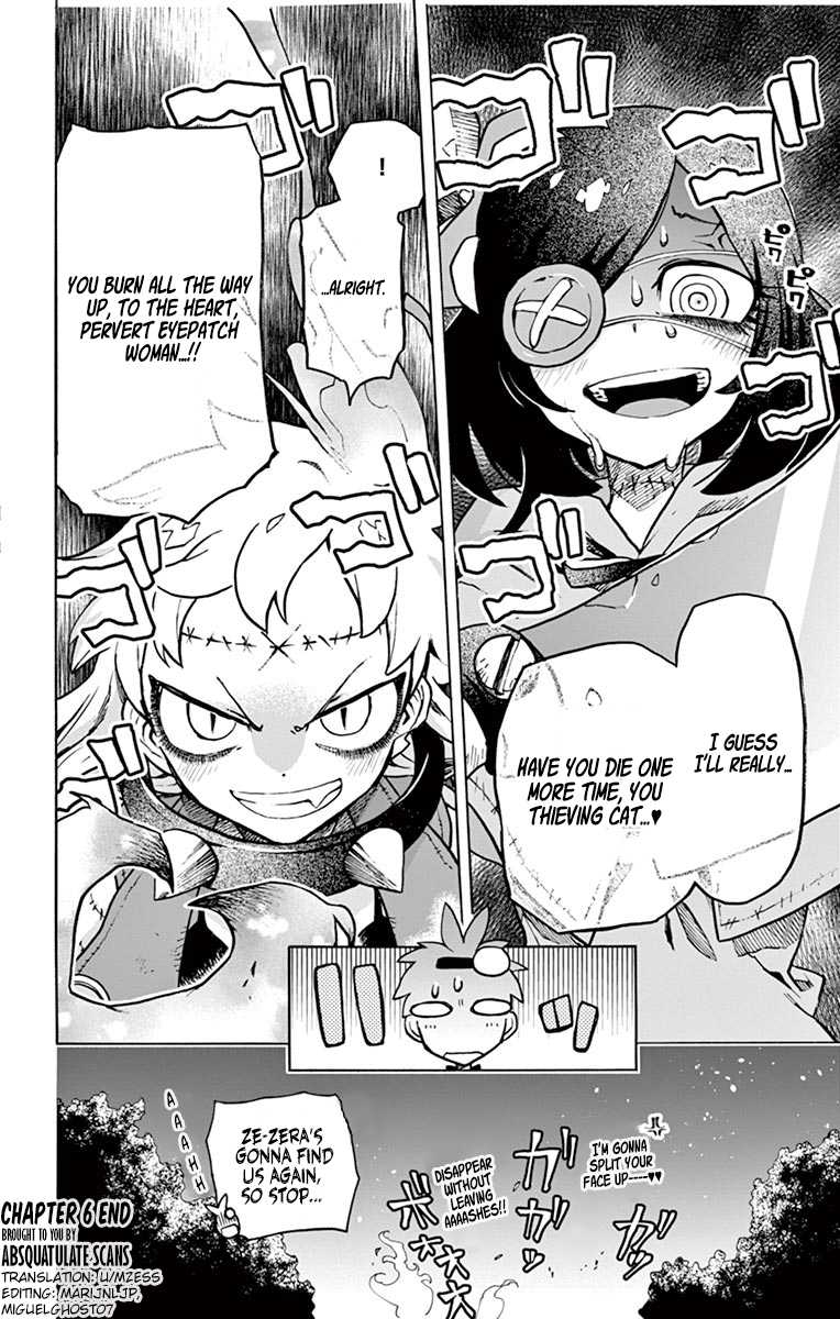Zombie Gunner Chapter 6 page 35 - Chapter 6: Sixth Needle - Creeping Red Cat 2