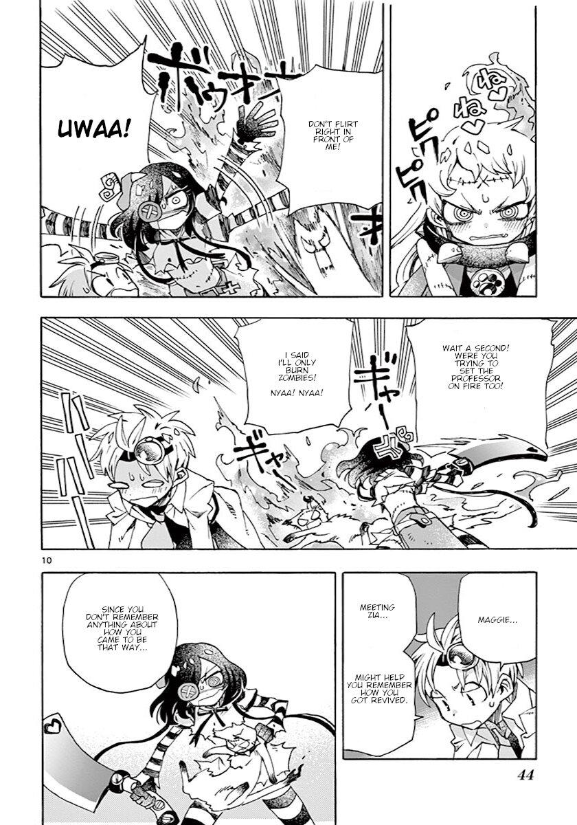 Zombie Gunner Chapter 7 page 10 - Chapter 7: The Cat, A Zombie And A Ghost