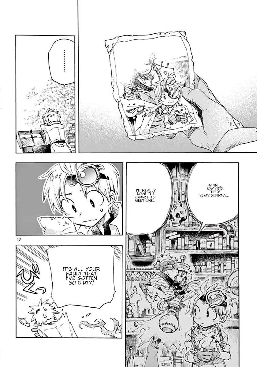 Zombie Gunner Chapter 7 page 12 - Chapter 7: The Cat, A Zombie And A Ghost