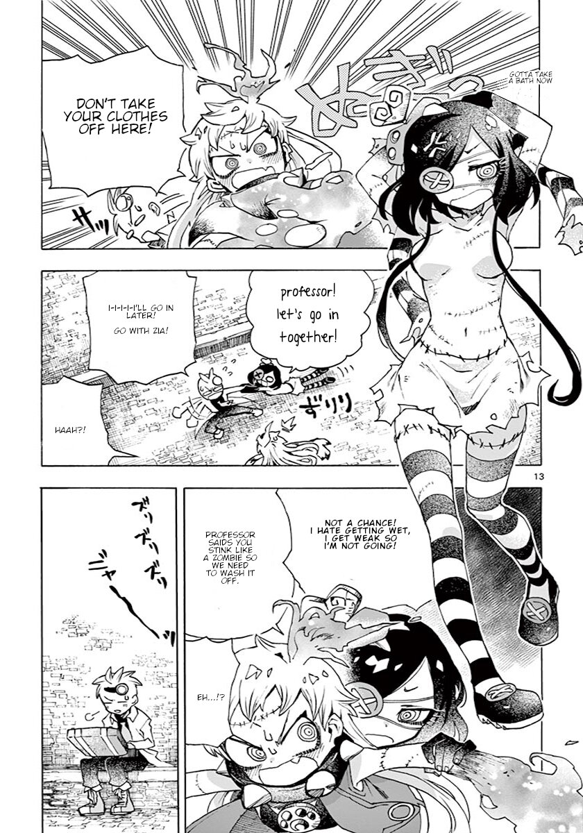Zombie Gunner Chapter 7 page 13 - Chapter 7: The Cat, A Zombie And A Ghost