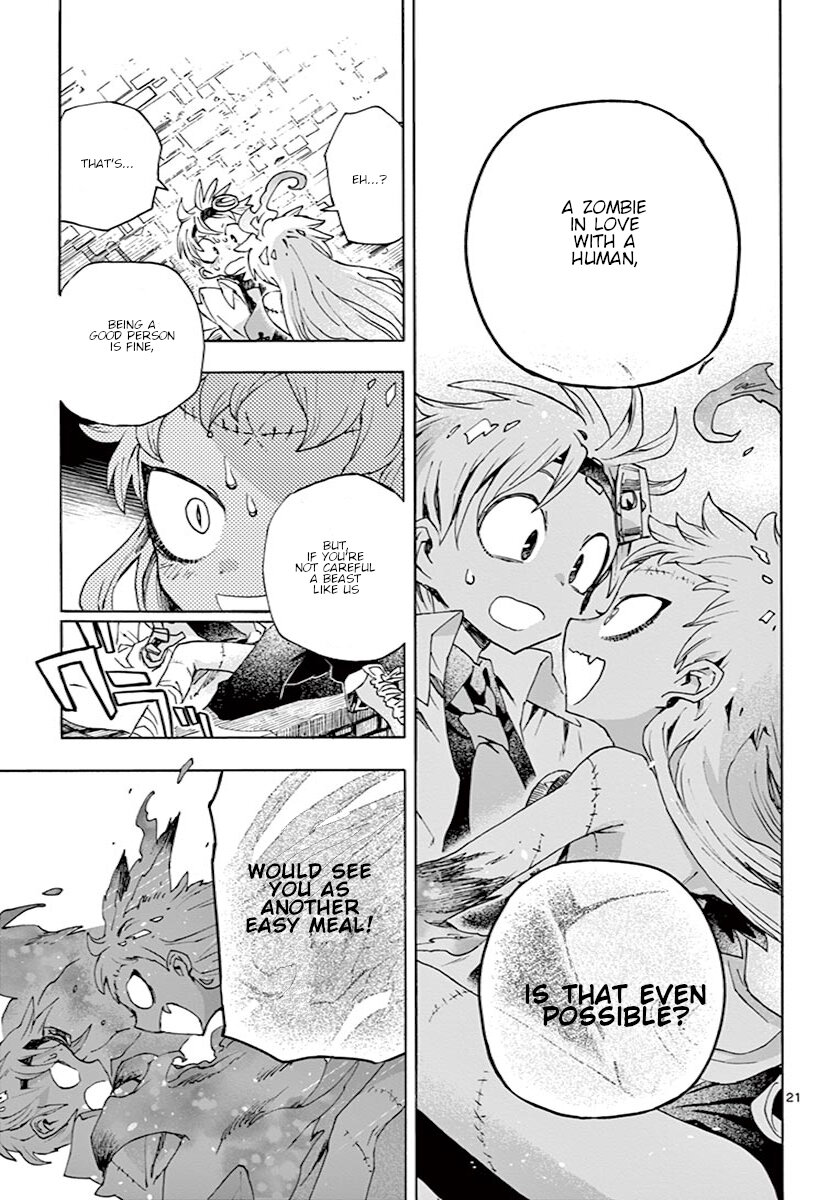Zombie Gunner Chapter 7 page 21 - Chapter 7: The Cat, A Zombie And A Ghost