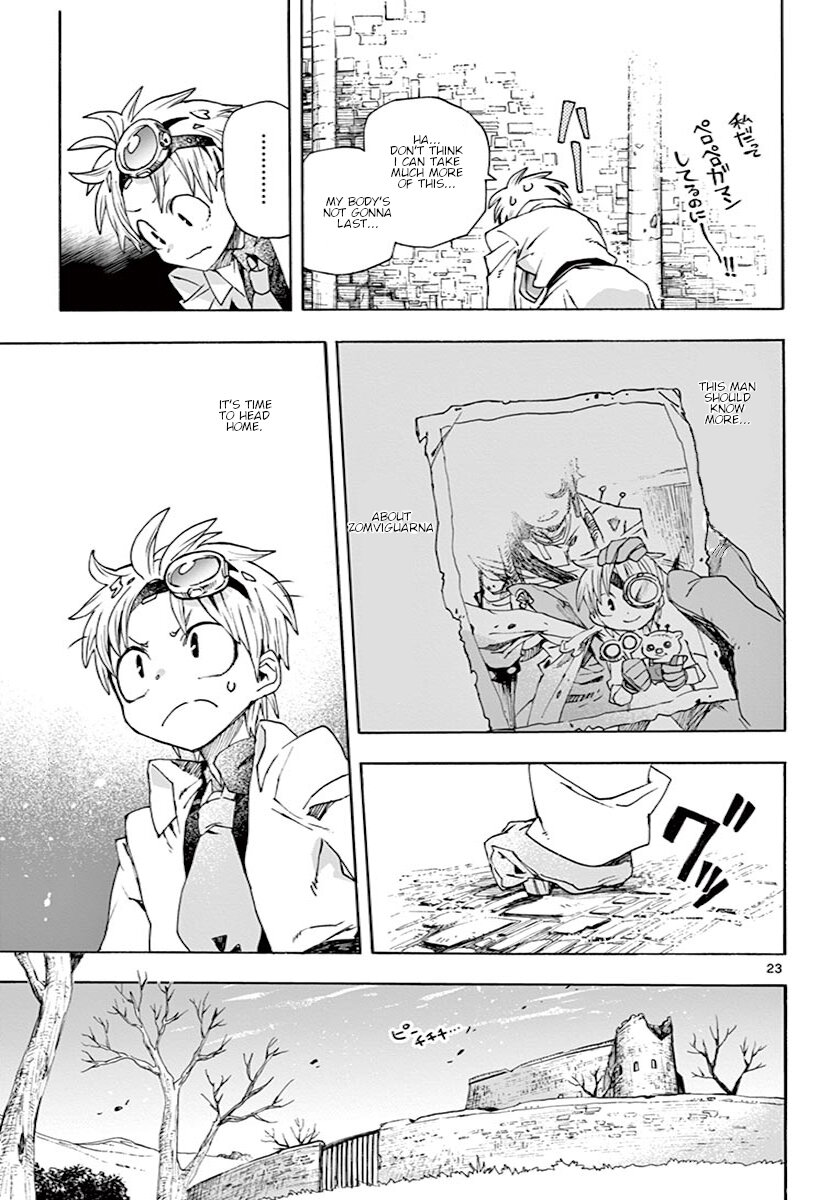 Zombie Gunner Chapter 7 page 23 - Chapter 7: The Cat, A Zombie And A Ghost