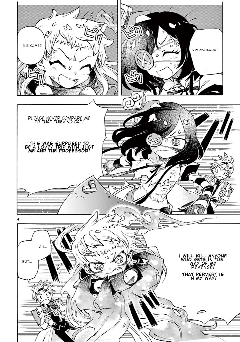Zombie Gunner Chapter 7 page 4 - Chapter 7: The Cat, A Zombie And A Ghost
