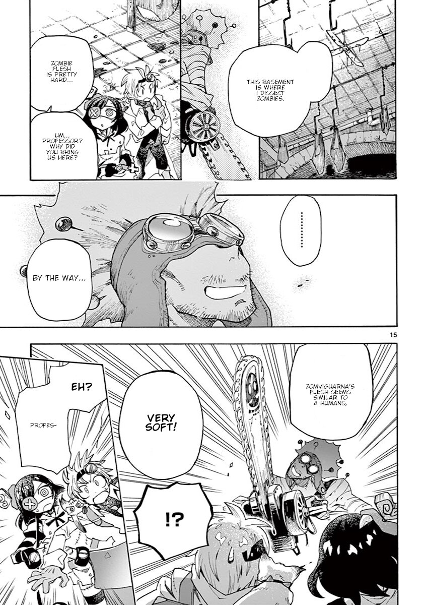 Zombie Gunner Chapter 8 page 15 - Chapter 8: Professor Victor