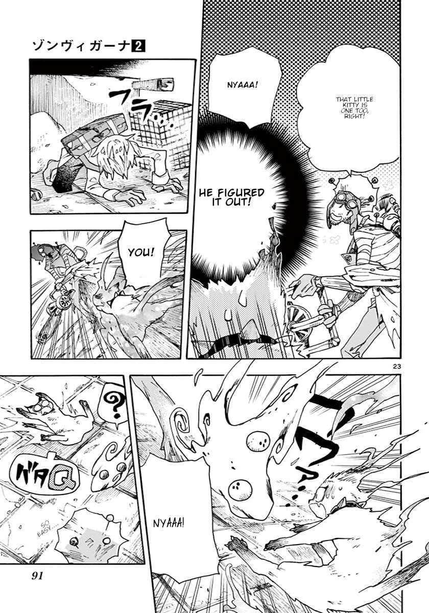 Zombie Gunner Chapter 8 page 22 - Chapter 8: Professor Victor