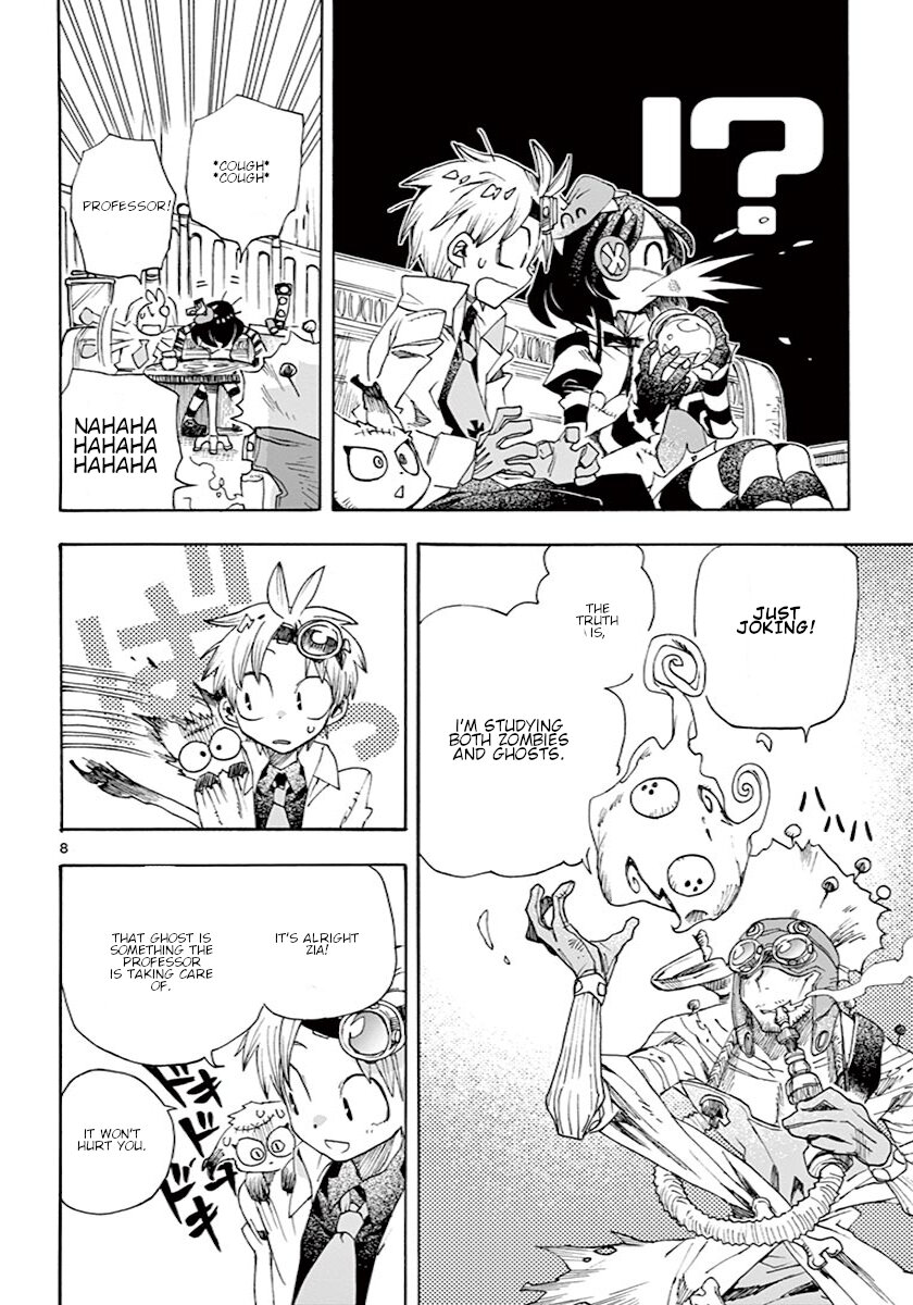 Zombie Gunner Chapter 8 page 8 - Chapter 8: Professor Victor