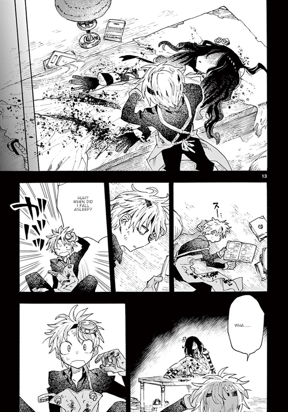 Zombie Gunner Chapter 9 page 13 - Chapter 9: Death Restart