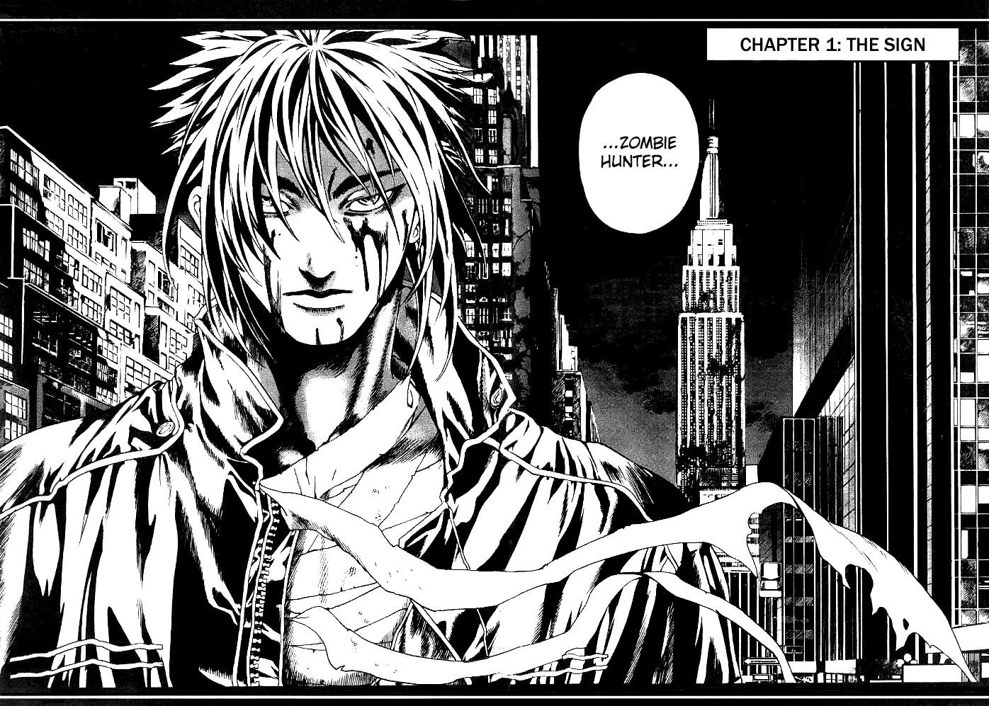 Zombie Hunter Chapter 1 page 16 - Chapter 1: The Sign