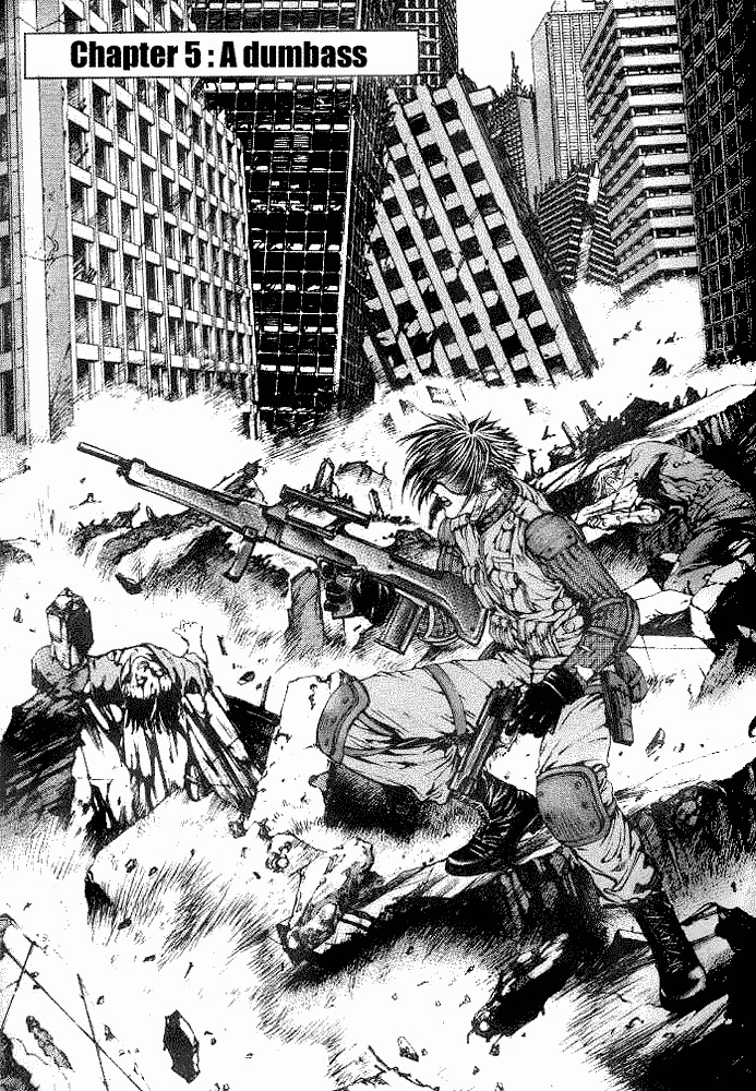 Zombie Hunter Chapter 5 page 1 - Chapter 5: A Dumbass