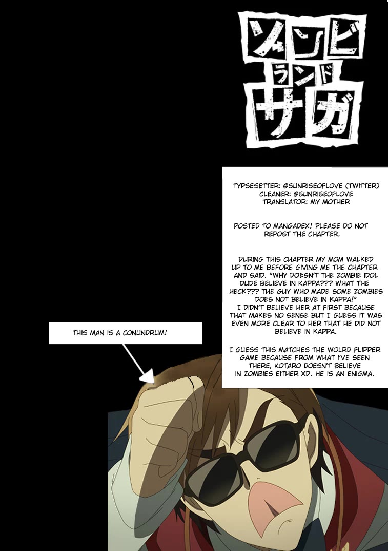 Zombie Land SAGA Chapter 14 page 13 - Chapter 14