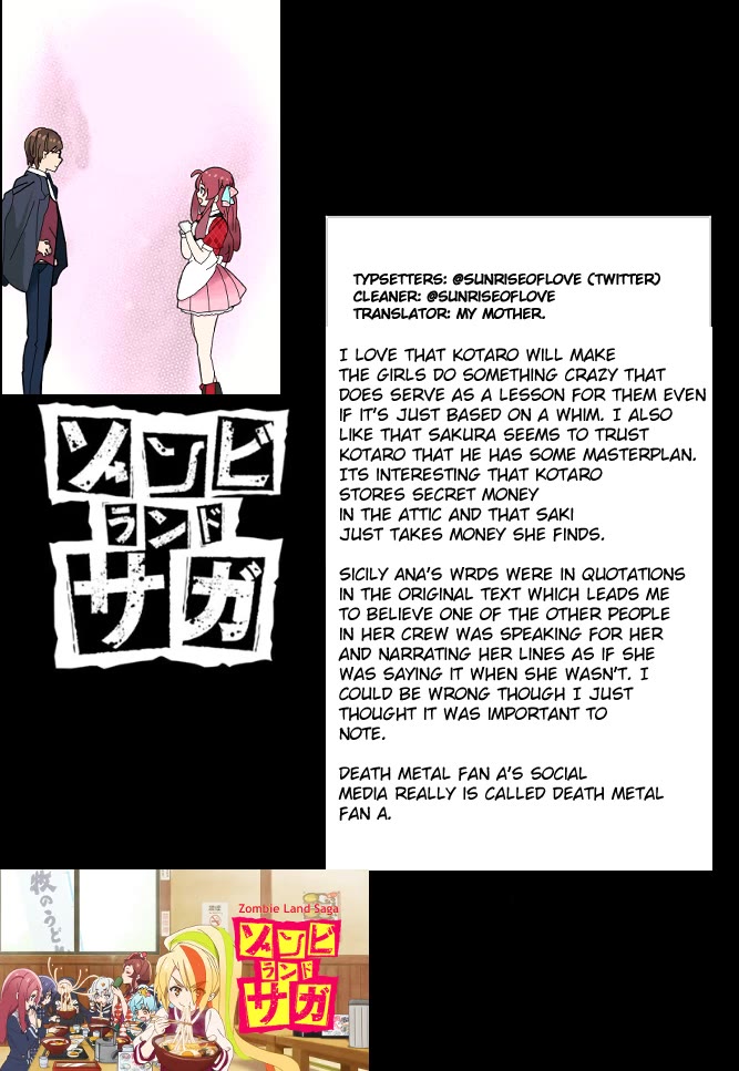 Zombie Land SAGA Chapter 28 page 29 - Chapter 28