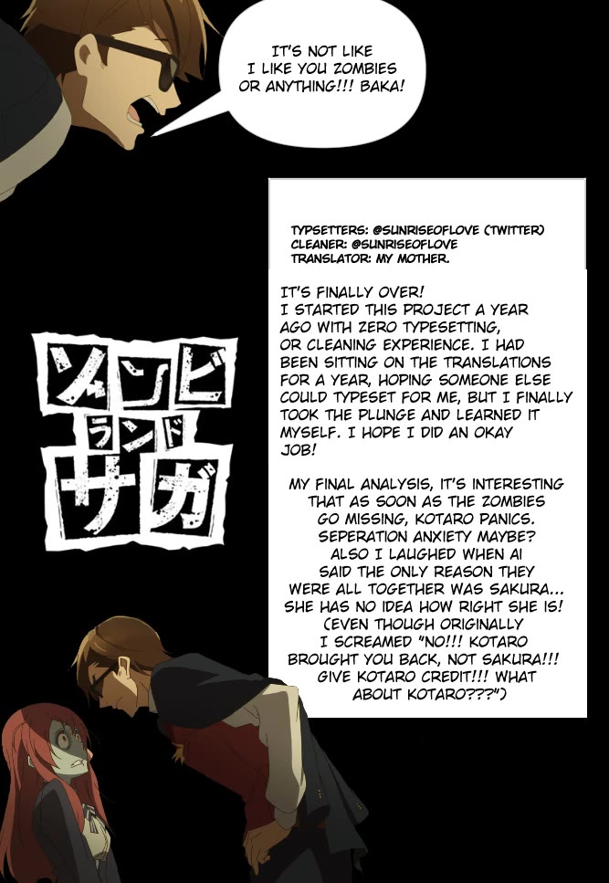 Zombie Land SAGA Chapter 30 page 17 - Chapter 30 [END]