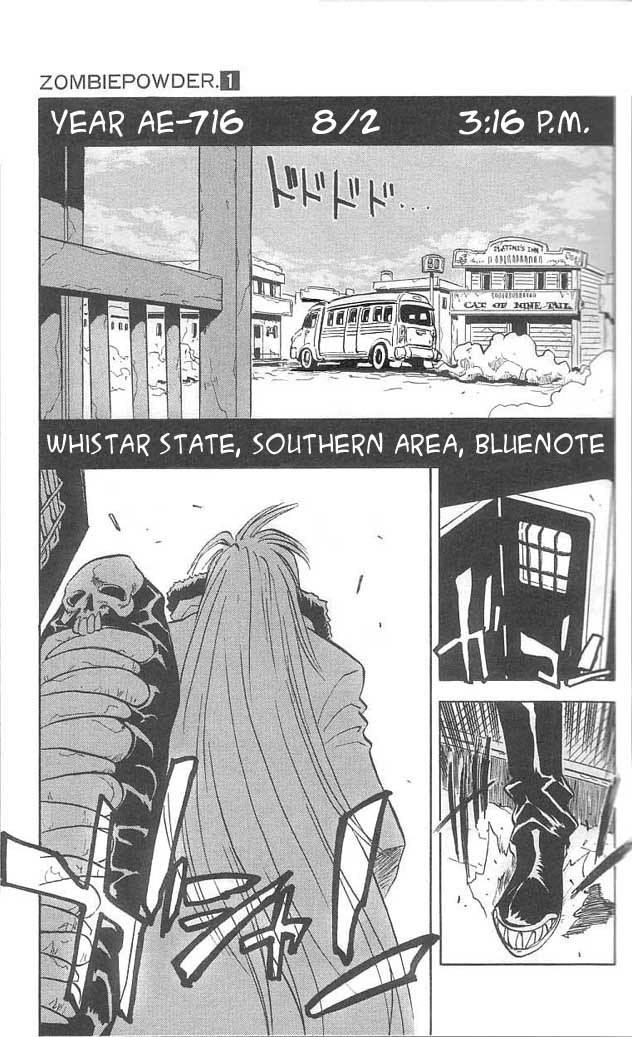 Zombie Powder Chapter 1 page 4 - Chapter 1: The Young Black Boy and the Black Right Arm