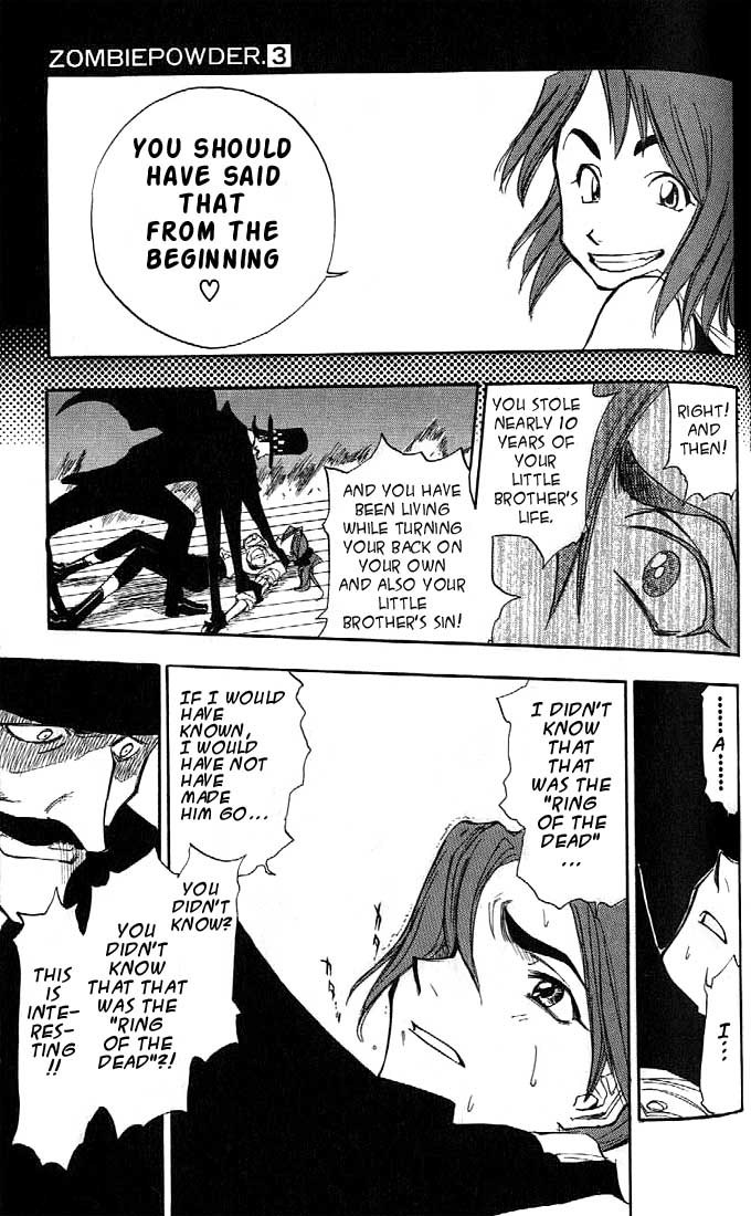 Zombie Powder Chapter 18 page 14 - Chapter 18: Birdcage Evergreen X append selfdemonizer mix.