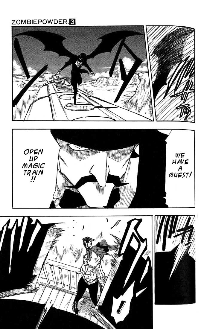 Zombie Powder Chapter 18 page 6 - Chapter 18: Birdcage Evergreen X append selfdemonizer mix.