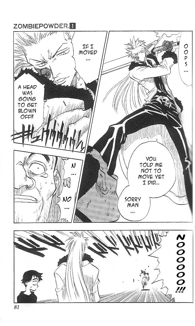 Zombie Powder Chapter 2 page 22 - Chapter 2: Baptism by Fire
