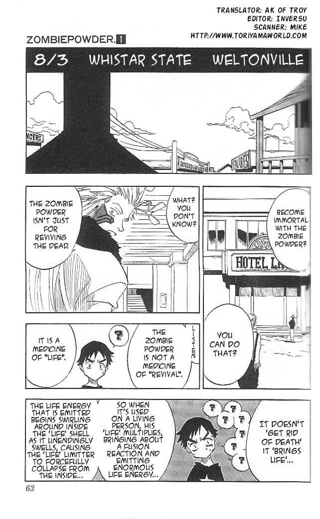 Zombie Powder Chapter 2 page 4 - Chapter 2: Baptism by Fire