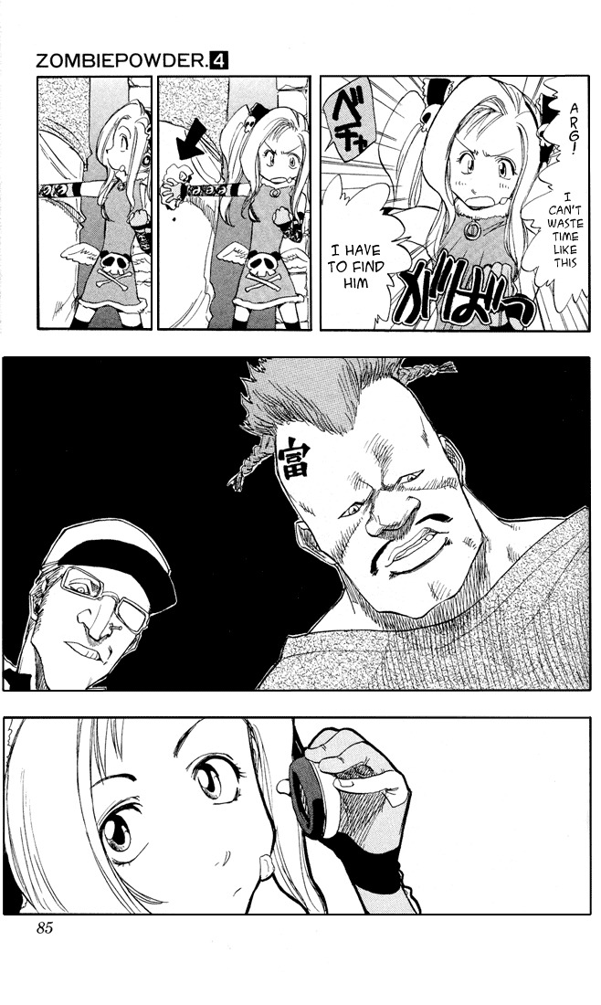 Zombie Powder Chapter 25 page 14 - Chapter 25: BADFINGER:BIRTCHANGEL