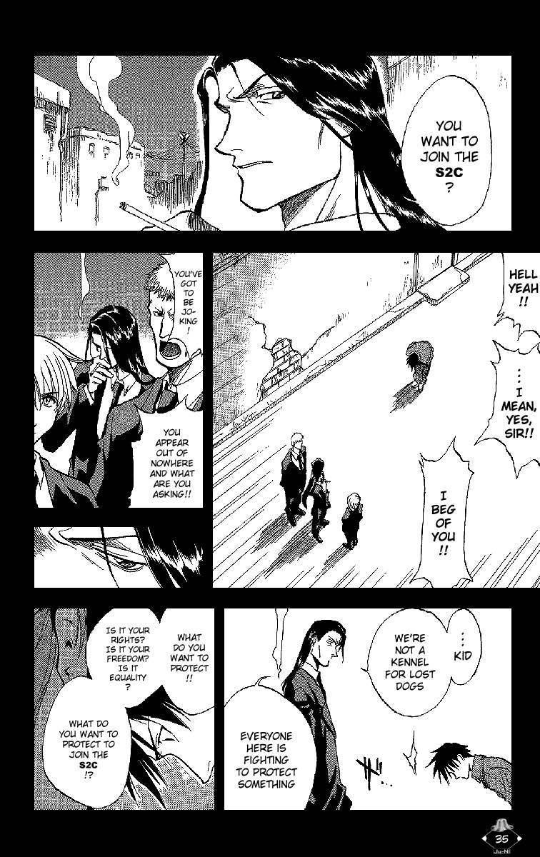 Zombie Powder Chapter 27.7 page 33 - Chapter 27.7: Bad Shield United (Oneshot)