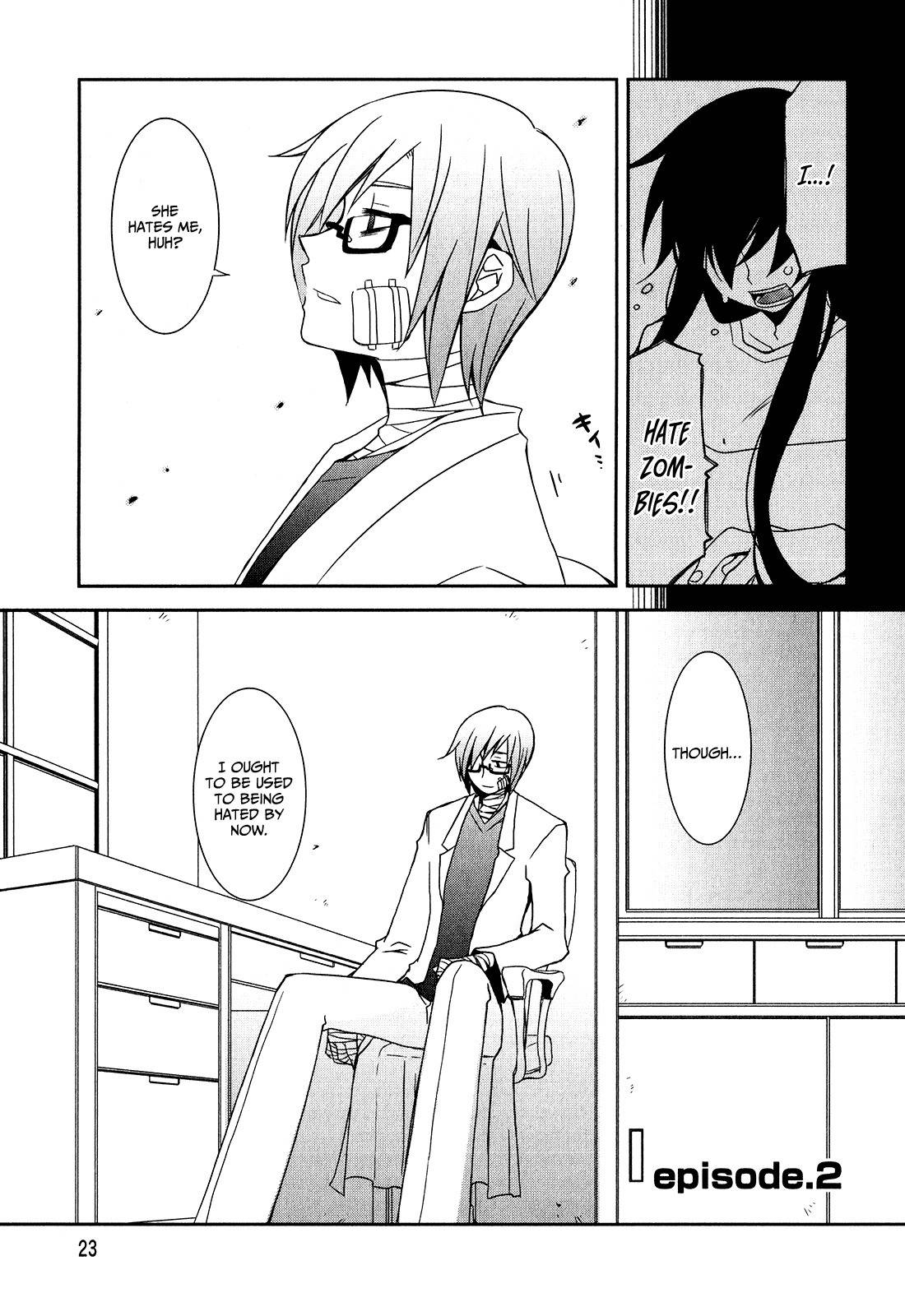 Zombie Romanticism Chapter 1.2 page 1 - Chapter 1.2: Zombie Romanticism ch2