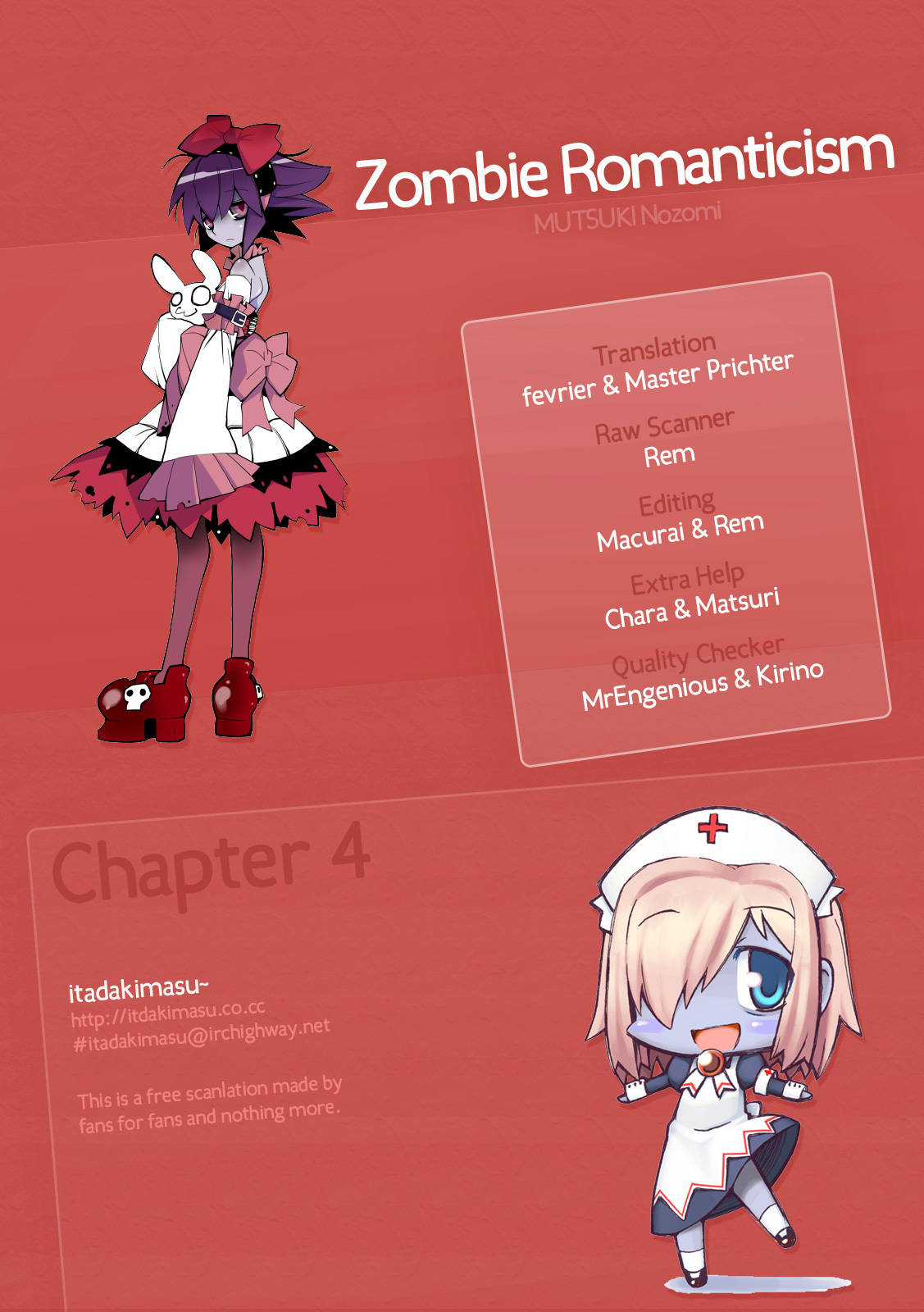 Zombie Romanticism Chapter 1.4 page 21 - Chapter 1.4: Zombie Romanticism ch4