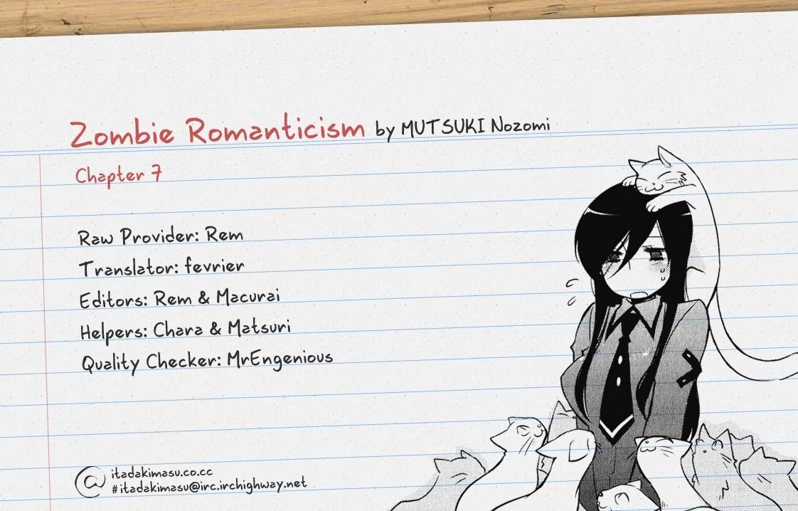 Zombie Romanticism Chapter 4 page 19 - Chapter 4: Minutiae: Enter Chaos Chick