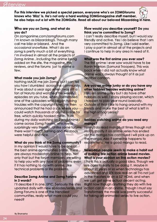 ZOMG Magazine Chapter 3.0 page 25 - Vol.03 Chapter 0 : Spring 09