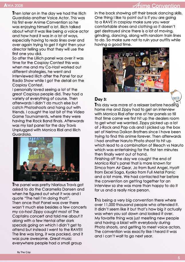 ZOMG Magazine Chapter 3.0 page 6 - Vol.03 Chapter 0 : Spring 09