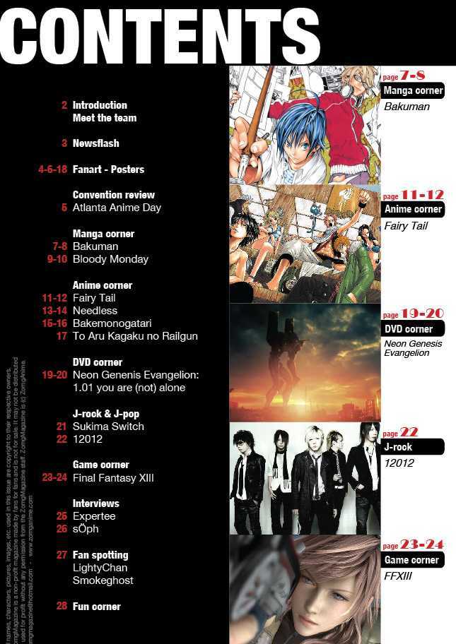 ZOMG Magazine Chapter 4.0 page 2 - Vol.04 Chapter 0 : Winter 09