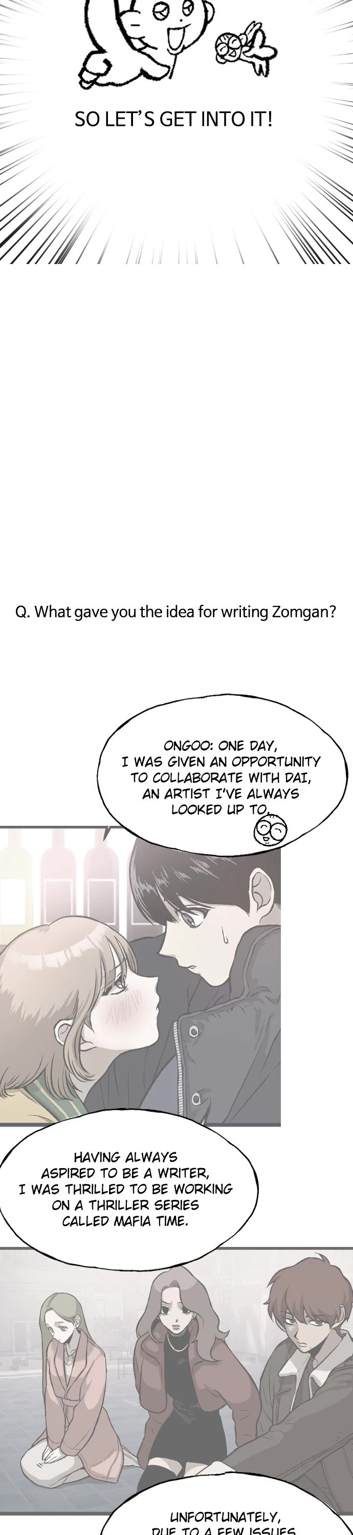 ZomGan Chapter 109 page 2 - Chapter 109: Afterword